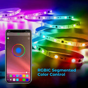 RGBIC Color Changing LED Strip Lights