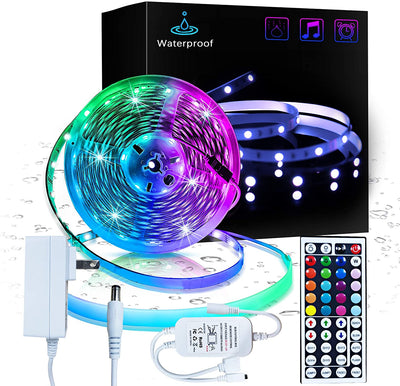 16.4ft Waterproof RGB LED Light Strips